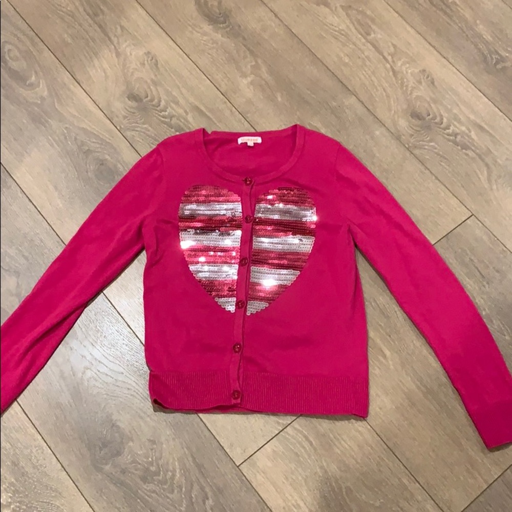 BOGO Like New Girls cardigan sweater  size 11-12